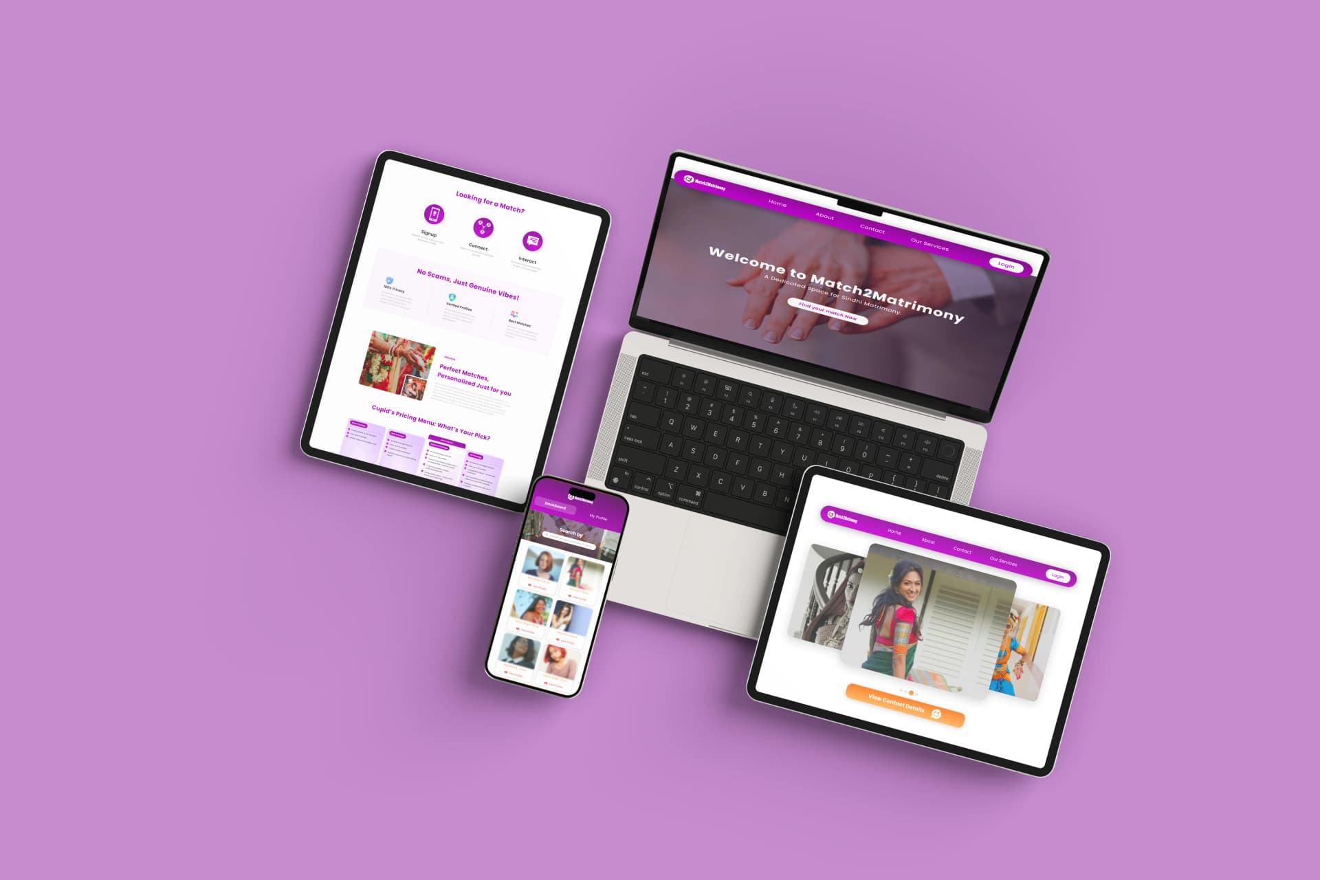 Profile Setup & Search Filters