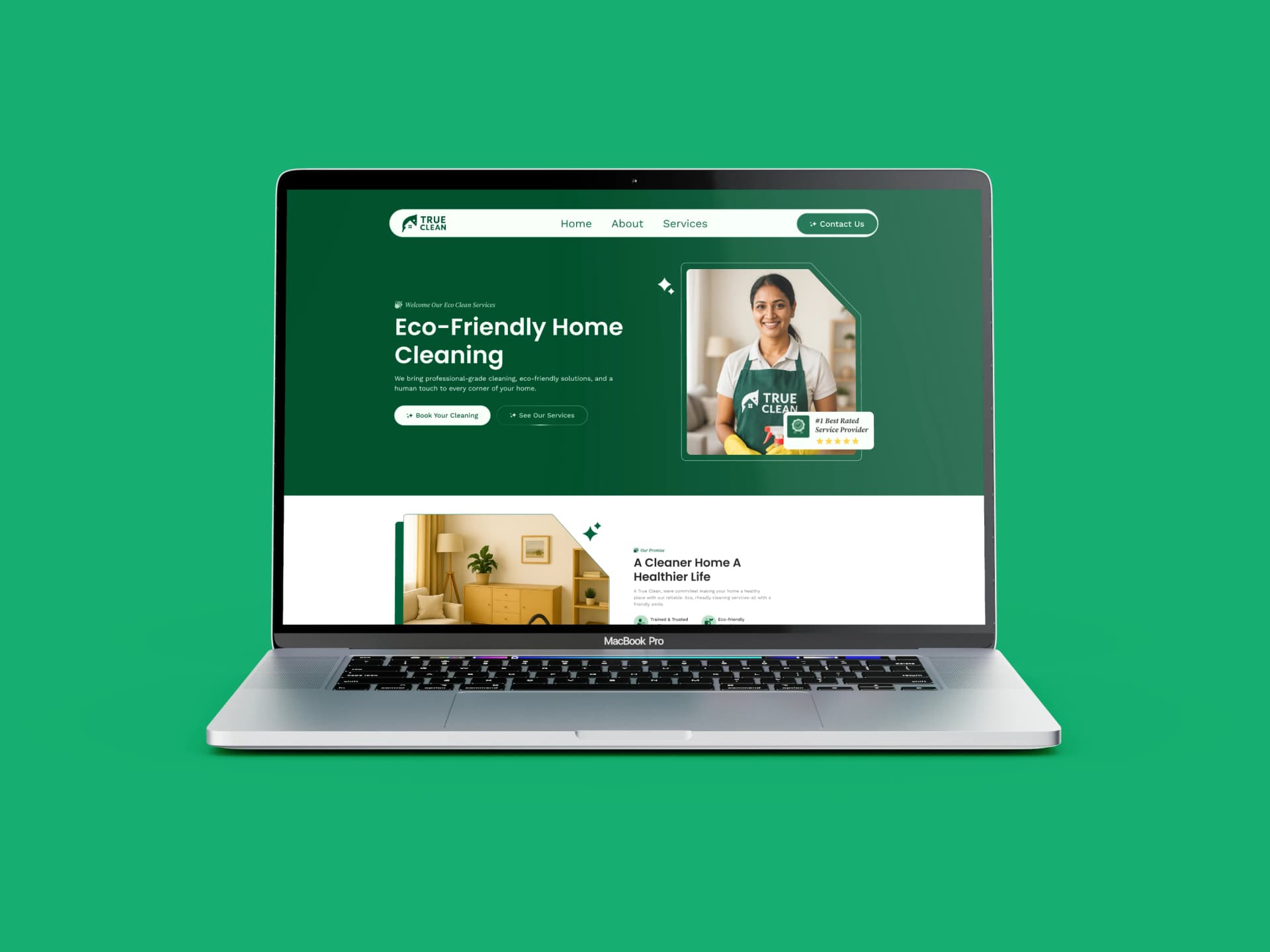 Website UI Screenshots