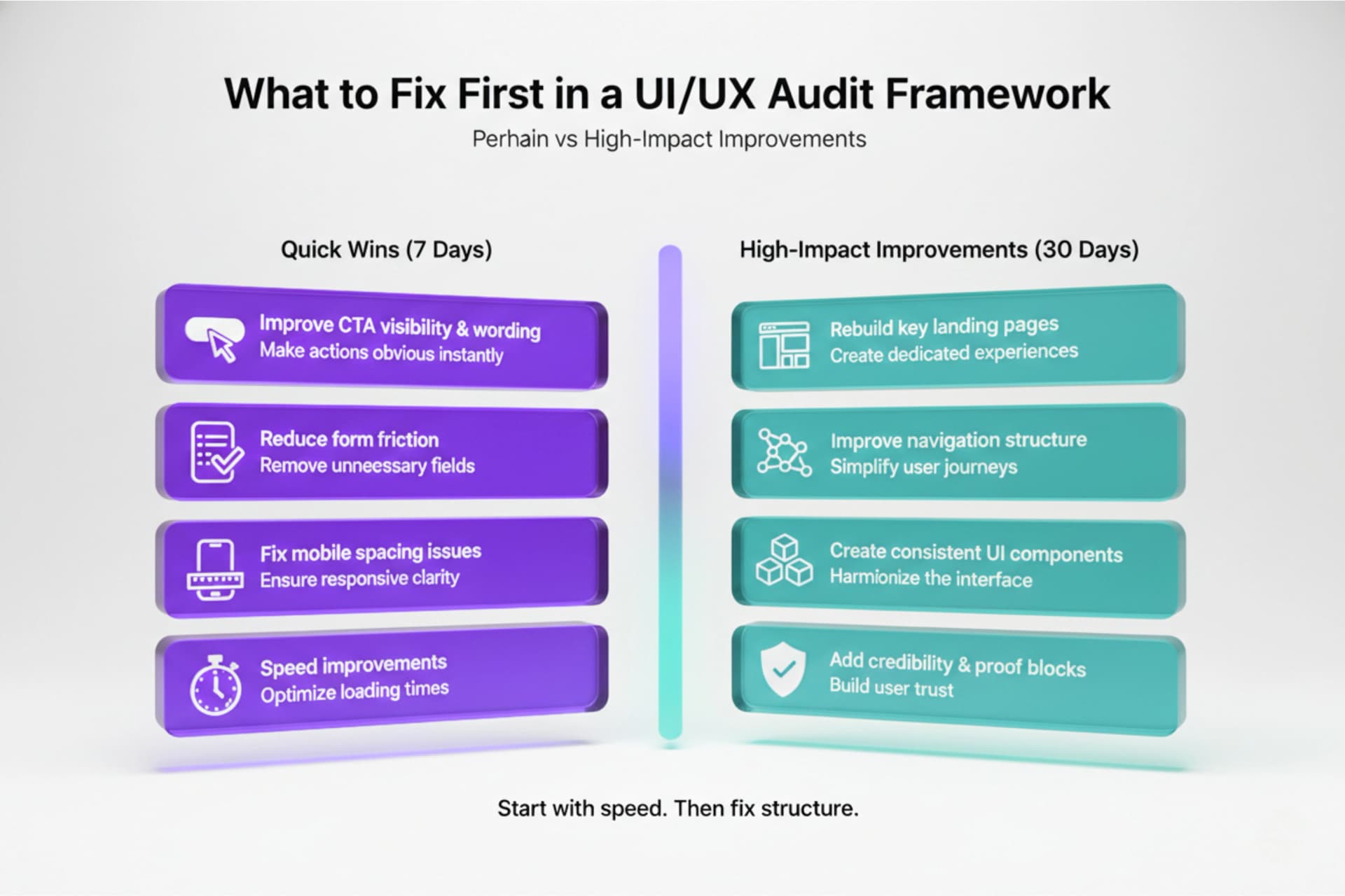 UI/UX Audit Checklist: Fix Drop-Off and Increase Conversions