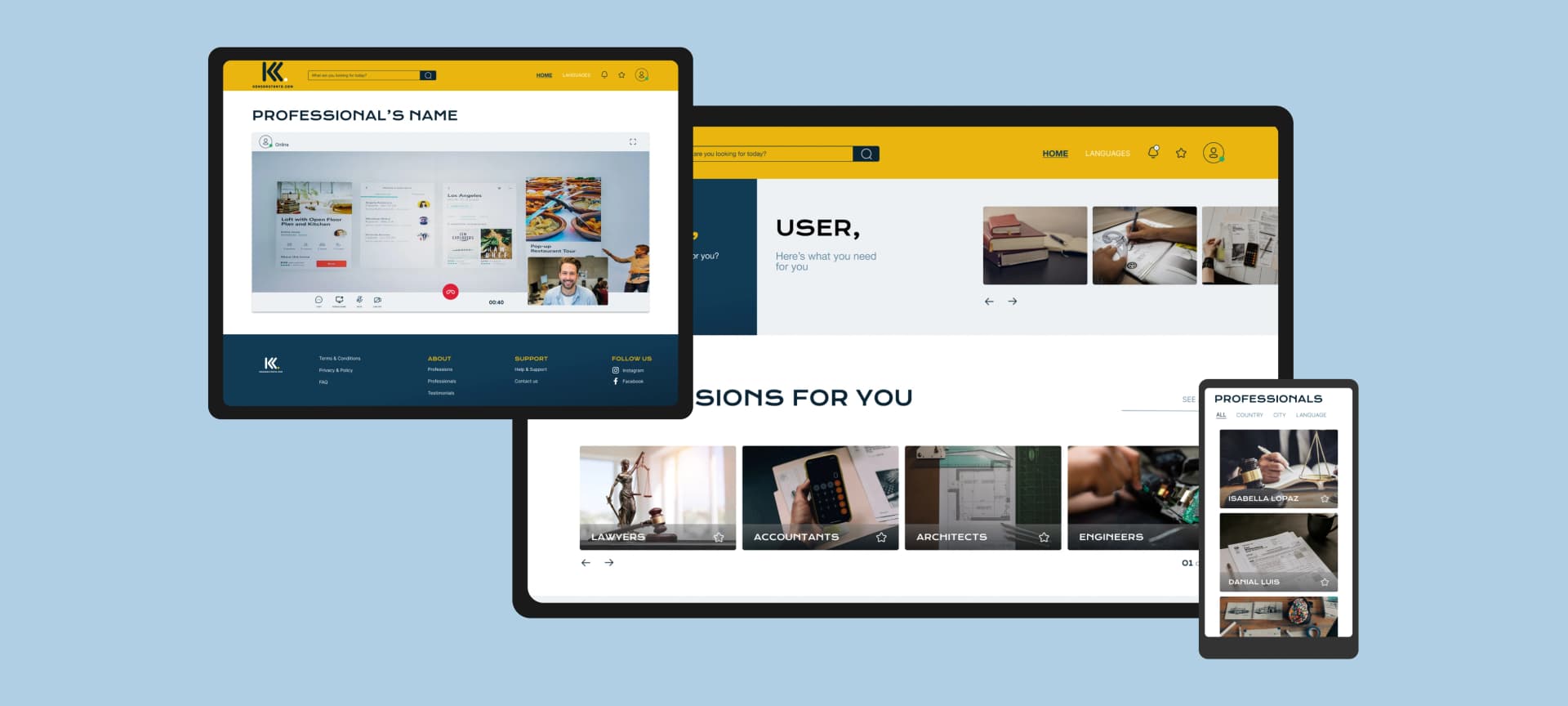 User Dashboard - Post Ad & Schedule