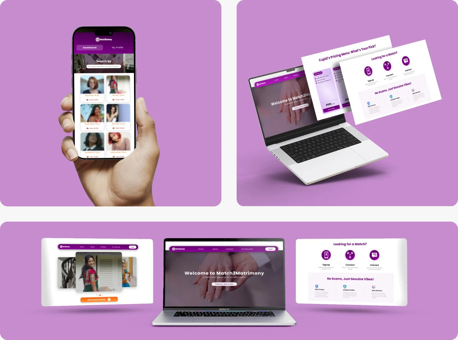 Profile Setup & Search Filters