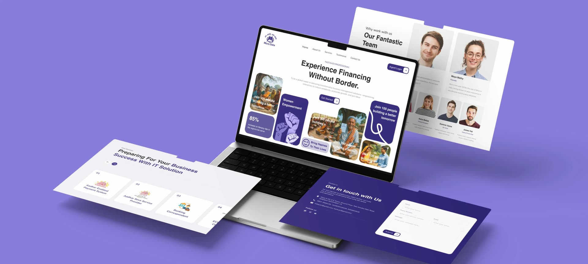 Branding elements: logo, colors, typography