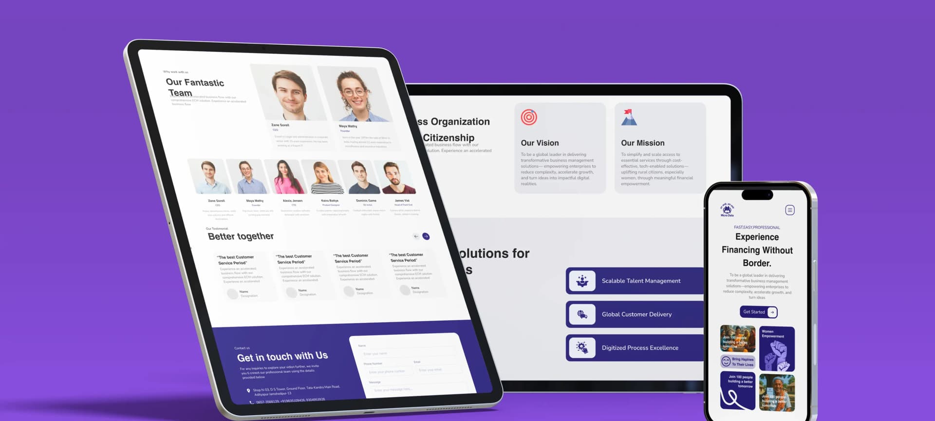 Vendor tracking, sales dashboard, alerts